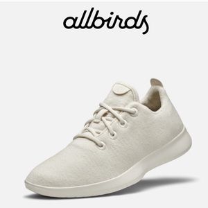 Men’s Allbirds Woolunners in Natural White